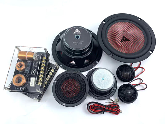 6.5" 3-Way Component Speaker System